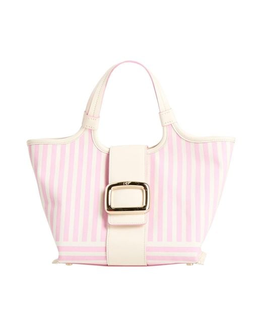 Roger Vivier Pink Handbags
