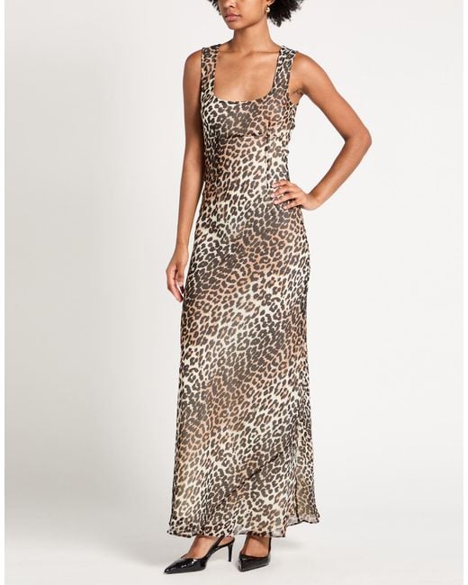 Ganni Natural Maxi Dress