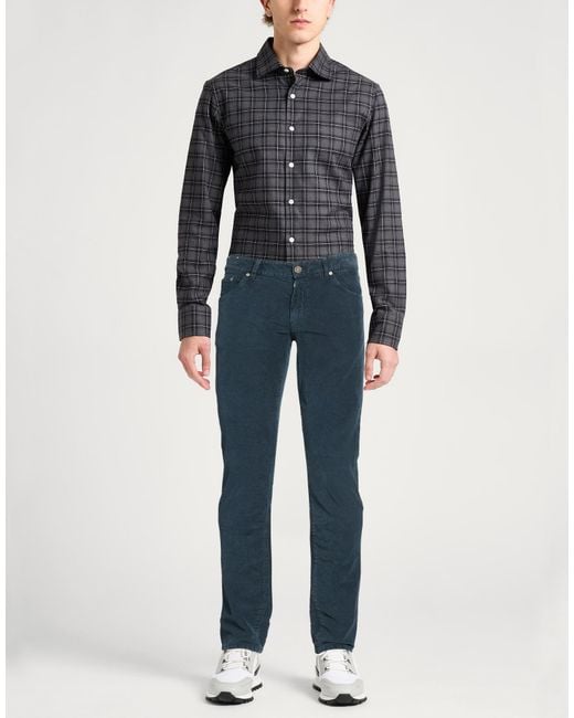PT Torino Blue Pants for men