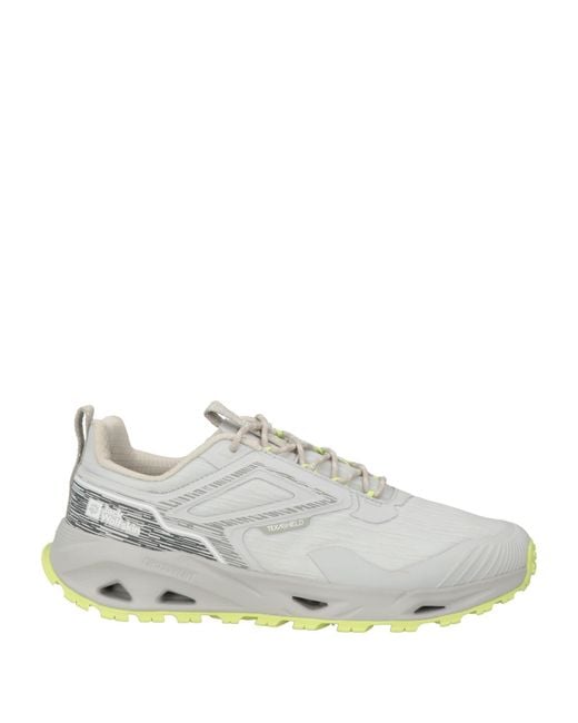 Jack Wolfskin Men's White Light Sneakers Textile Fibers