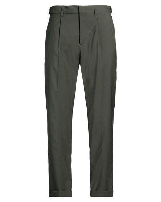 Cellar Door Gray Military Pants Virgin Wool for men