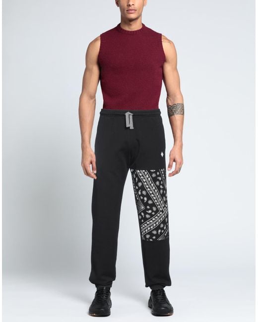 Marcelo Burlon Black Trouser for men