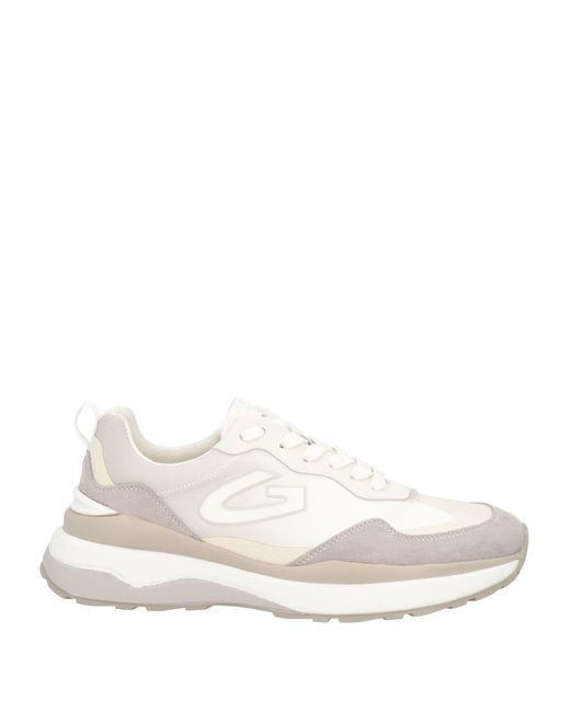 Alberto Guardiani White Trainers for men