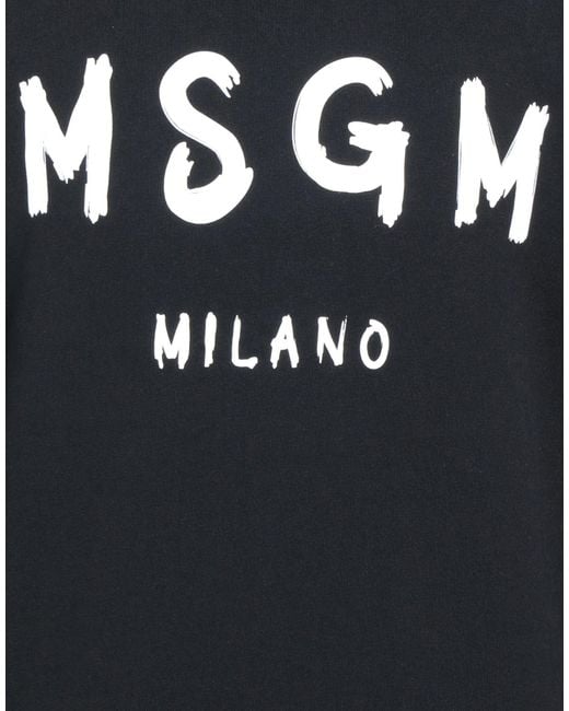 MSGM Black Sweatshirt for men