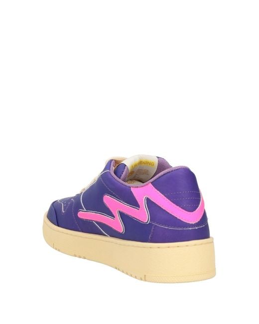 METAL GIENCHI Purple Sneakers for men
