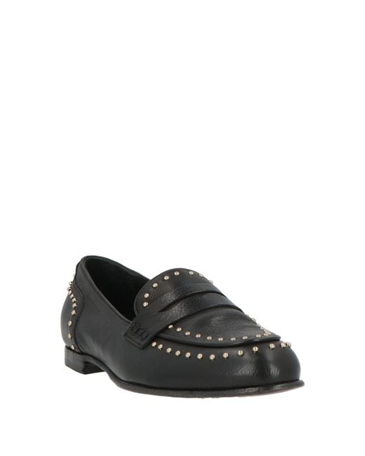 Duccio Del Duca Black Loafers