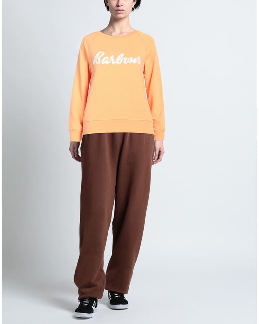Barbour Orange Sweatshirt