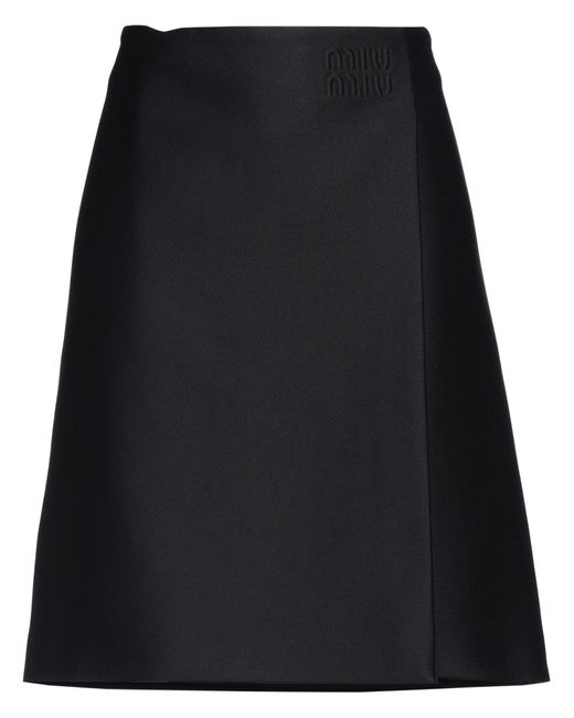 Miu Miu Black Mini Skirt