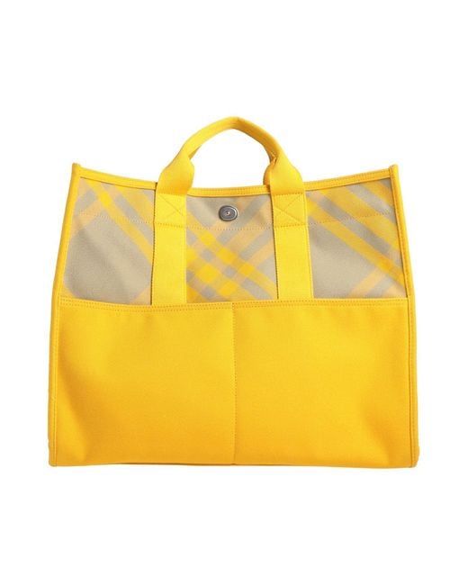 Burberry Yellow Handbag