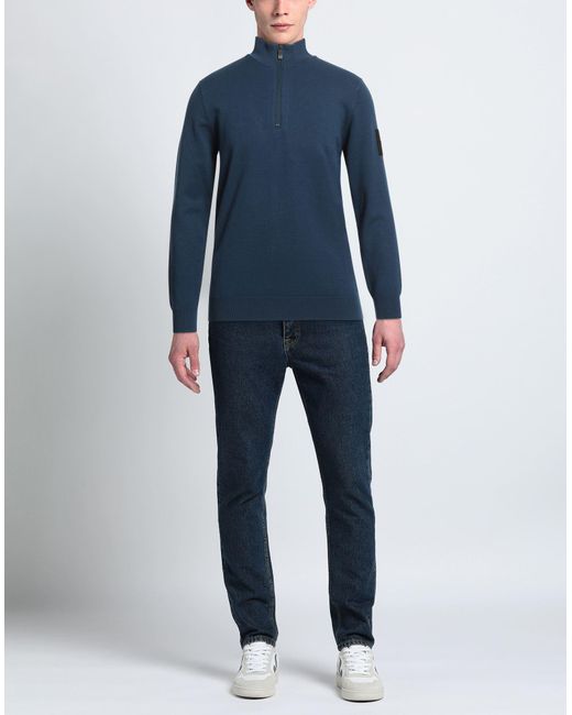 OUTHERE Blue Turtleneck for men