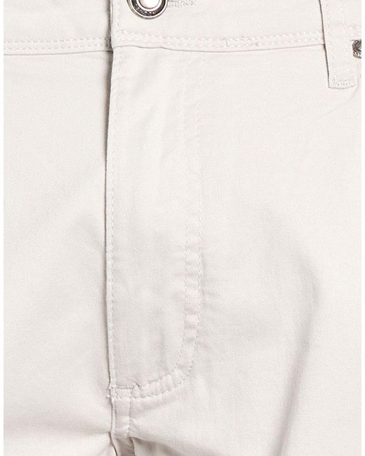 Hackett White Pants Cotton, Elastane for men