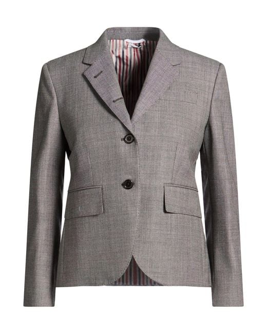 Thom Browne Gray Blazer