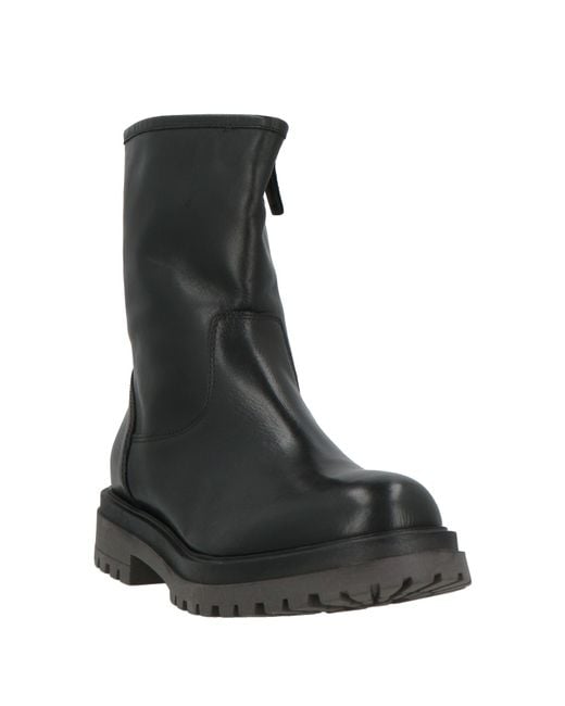 Anima Black Ankle Boots