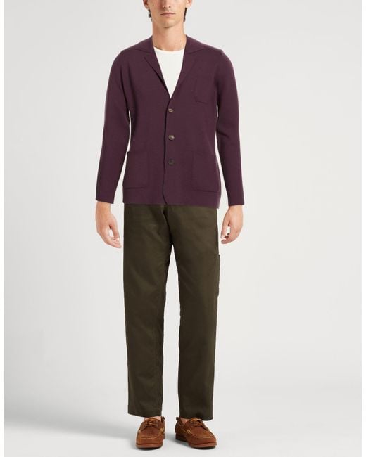 Cruciani Purple Blazer Wool for men