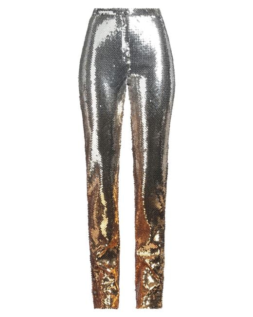 Rabanne Metallic Pants Polyester