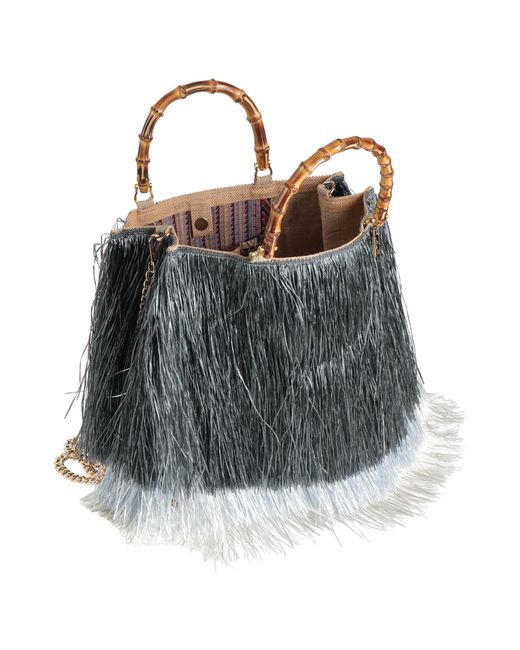 Borsa A Mano di La Milanesa in Gray