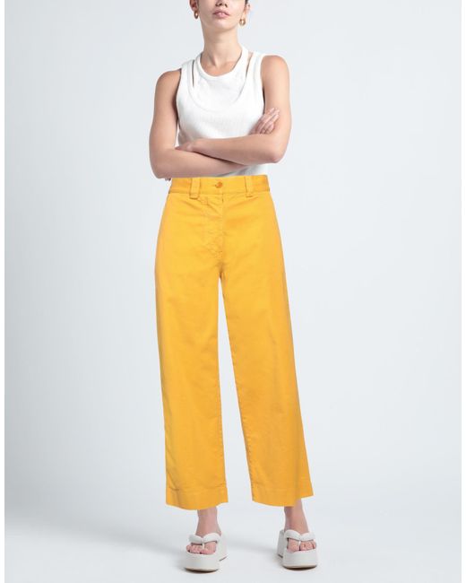 Aspesi Yellow Trouser
