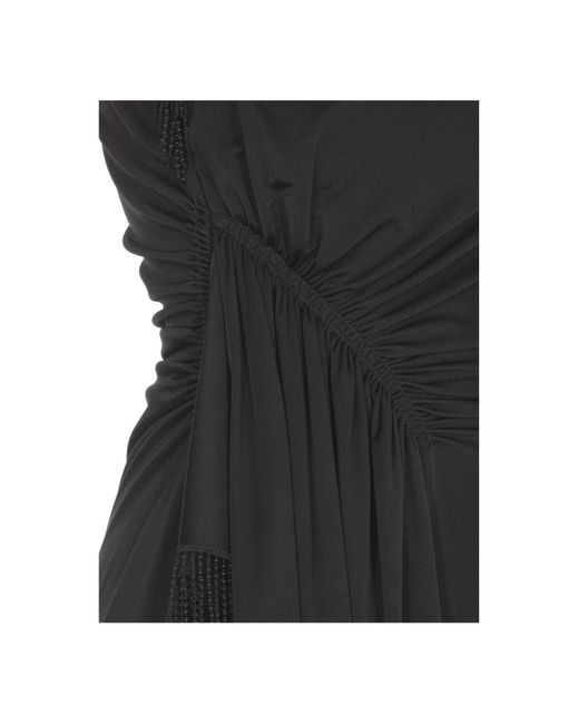 Robe midi Lanvin en coloris Black