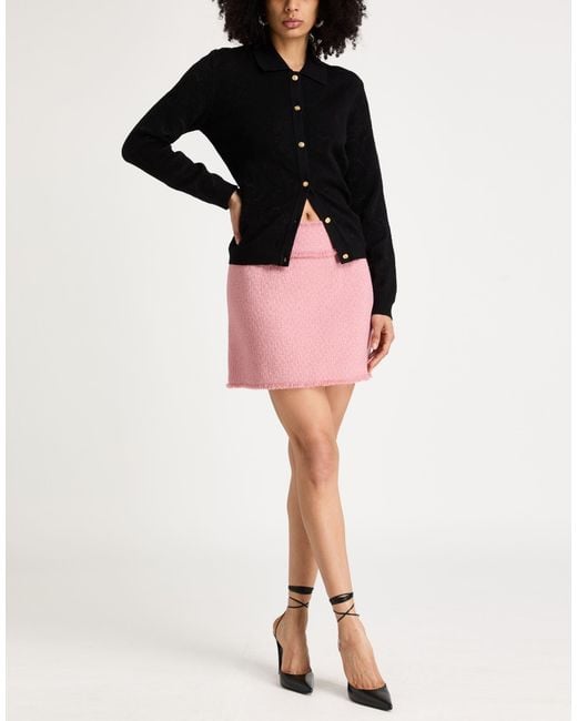 Versace Black Cardigan Viscose, Cotton, Polyester, Polyamide, Elastane