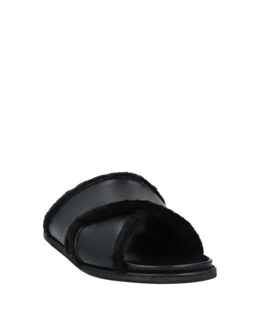 Forte_forte Black Sandals