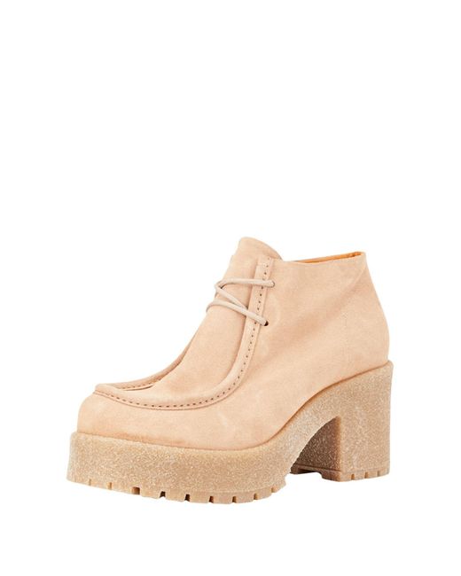 Lemarè Natural Lace-Up Shoes Soft Leather