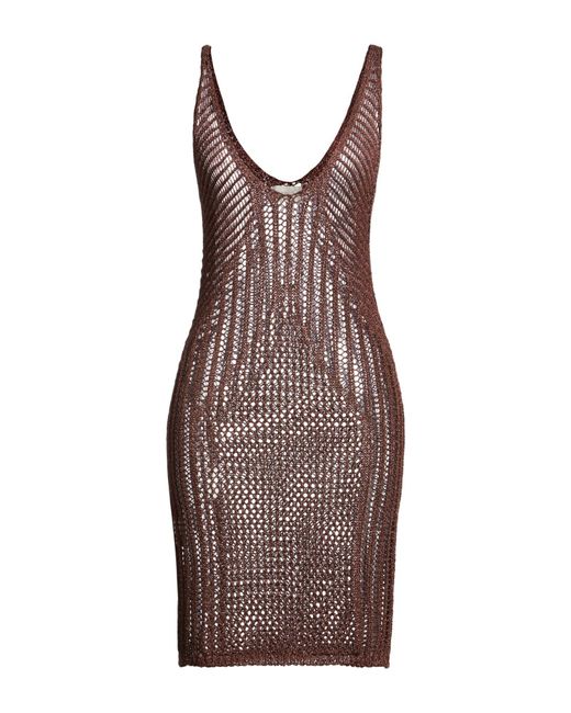ViCOLO Purple Mini Dresses