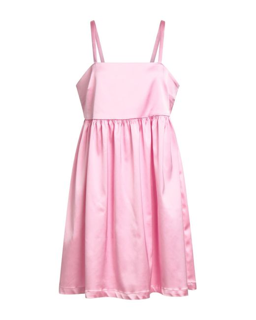 Semicouture Pink Mini Dresses