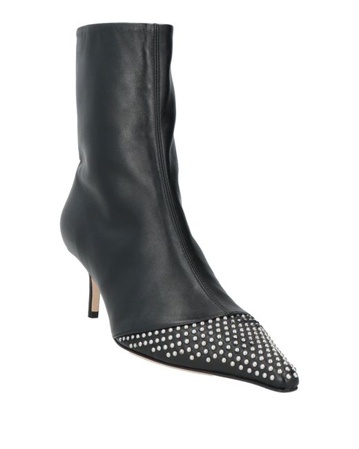 Aeyde Black Ankle Boots Leather
