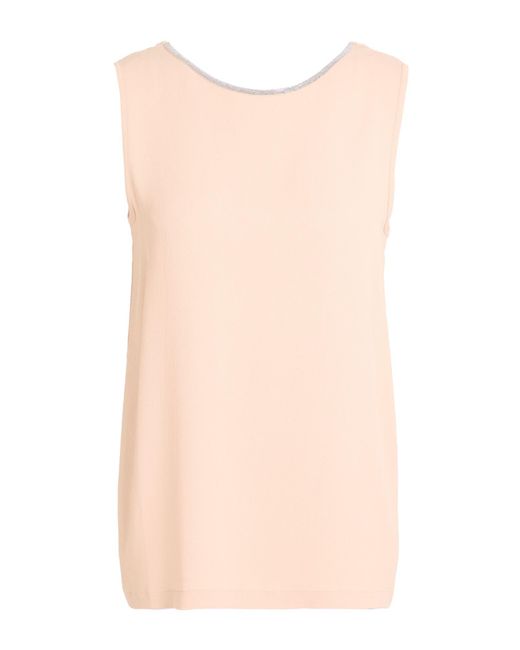 Fabiana Filippi Pink Top Acetate, Silk, Ecobrass