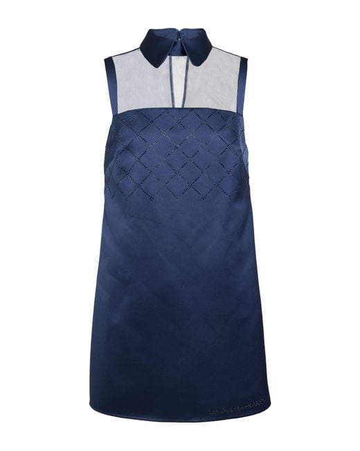 Elisabetta Franchi Blue Mini Dresses