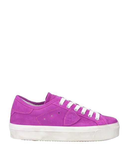 Philippe Model Purple Sneakers