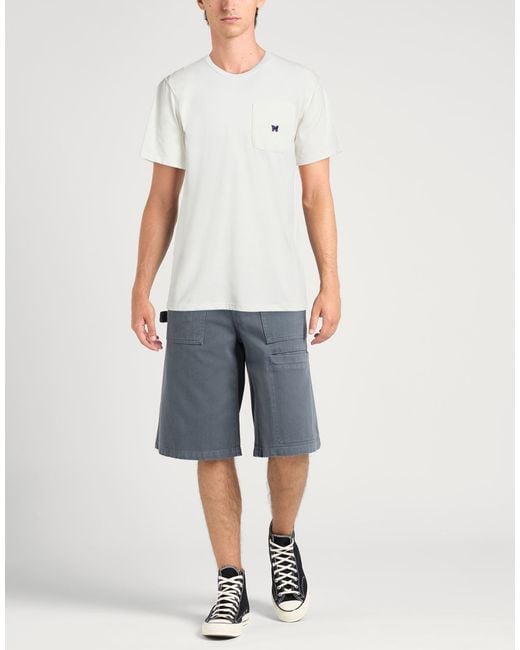 Needles White T-Shirt for men
