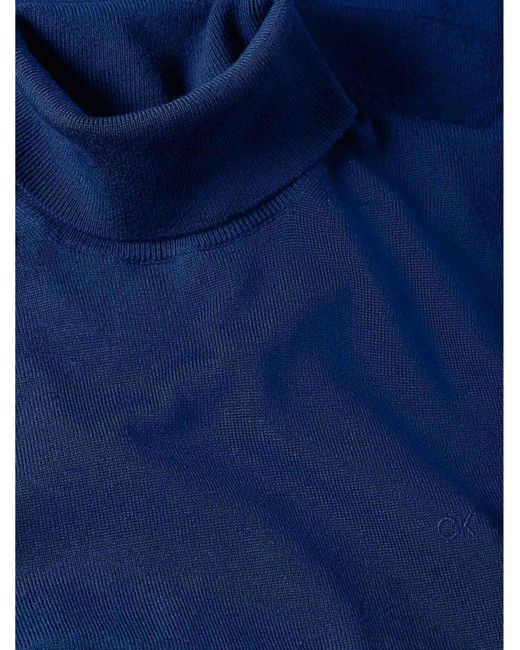 Calvin Klein Rollkragenpullover in Blue für Herren