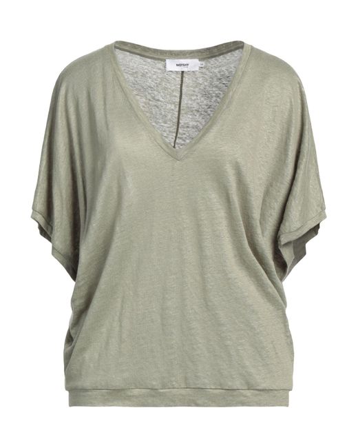 Not Shy Green Sweater