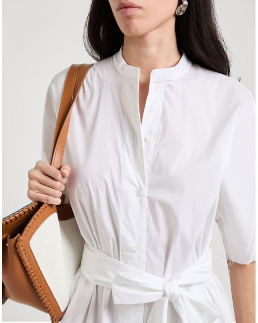 Liviana Conti White Midi-Kleid