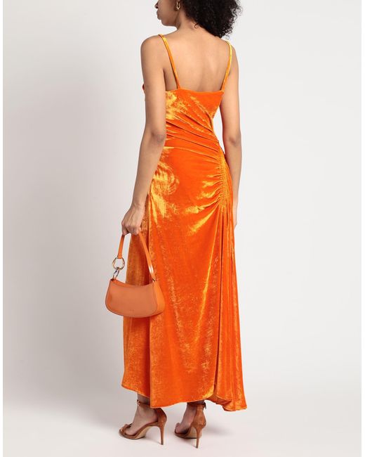 Proenza Schouler Orange Maxi Dress