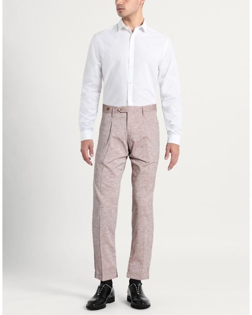 FILETTO Gray Pants for men