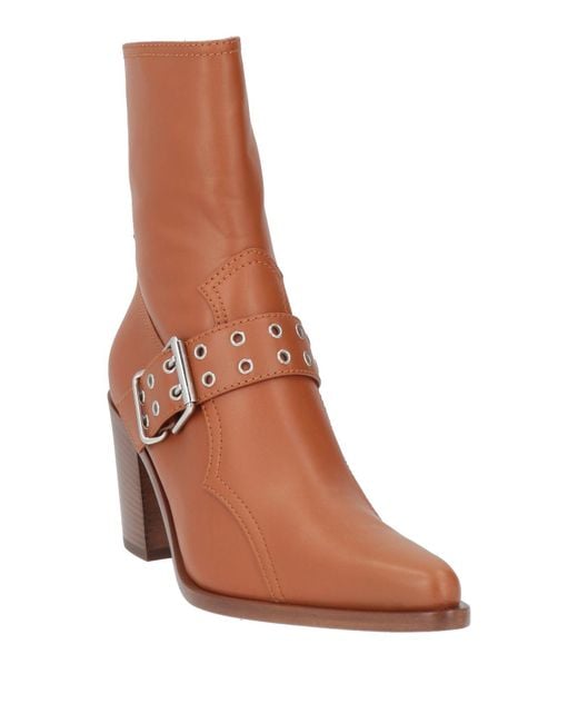 Gianvito Rossi Brown Ankle Boots