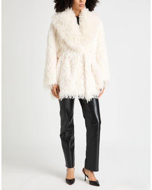 Jakke White Shearling & Teddy