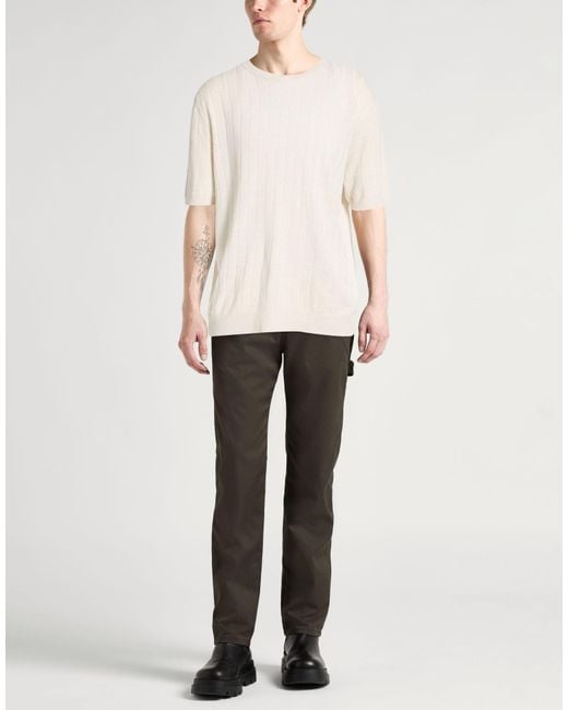 Pullover di Boglioli in White da Uomo