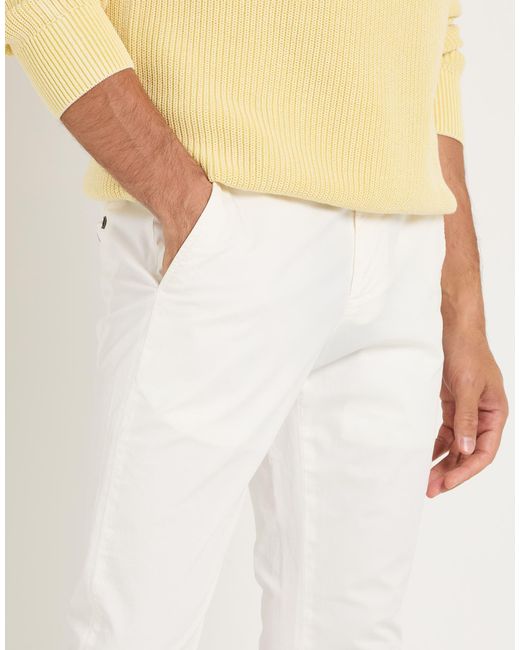 Dondup White Pants for men