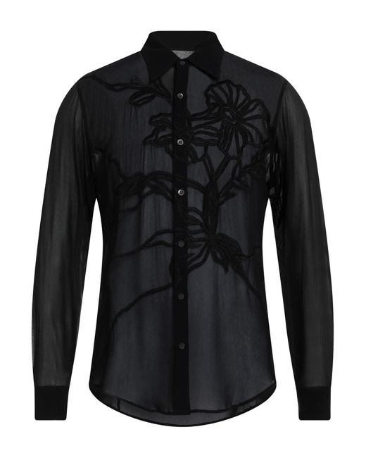 Camicia di Dries Van Noten in Black da Uomo