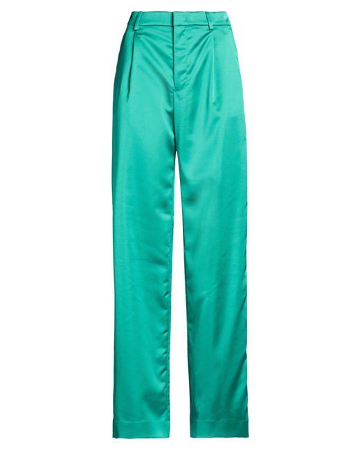 PT Torino Green Pants Polyester, Elastane