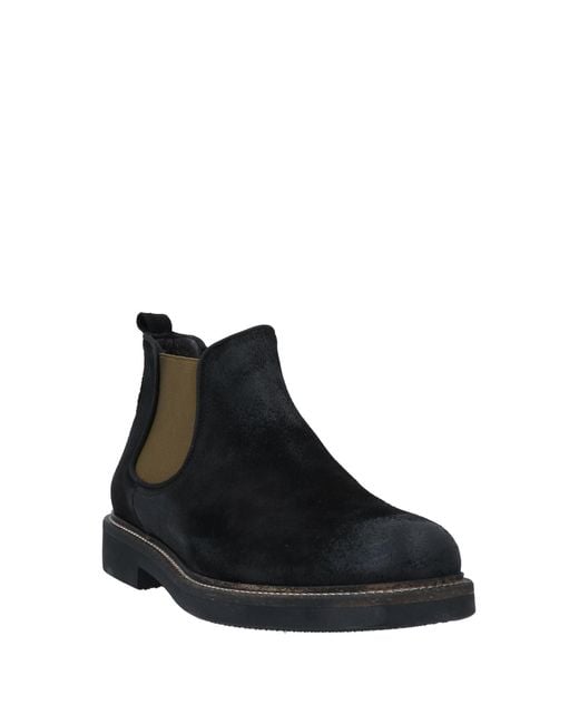 Exton Black Ankle Boots for men