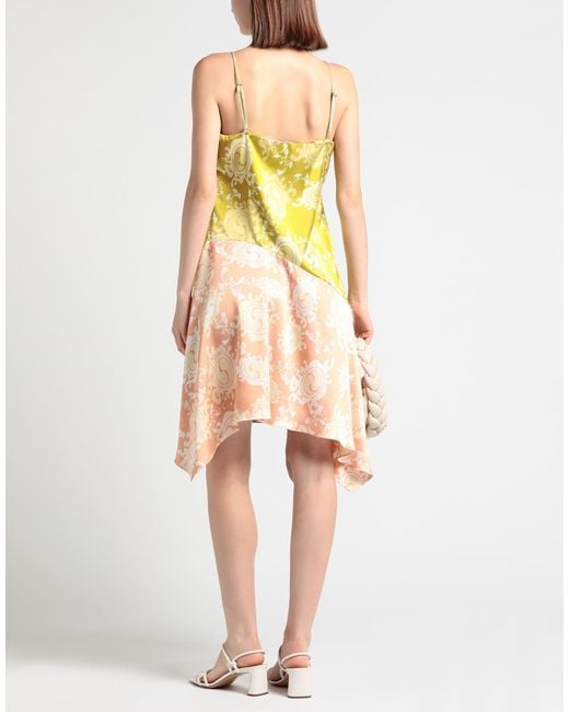 DSquared² Yellow Mini Dress