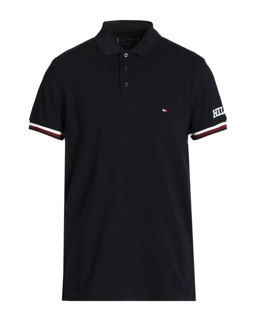 Tommy Hilfiger Black Polo Shirt for men