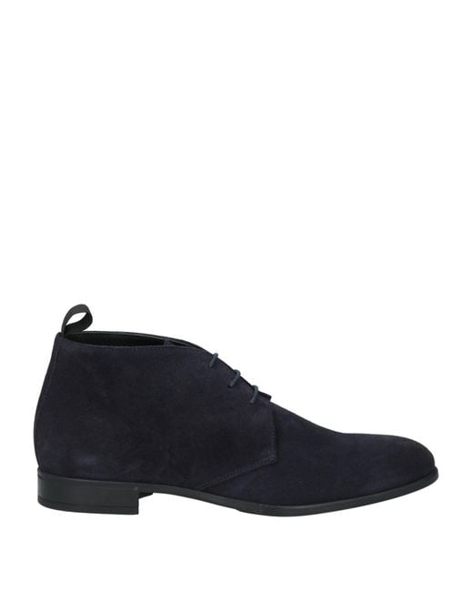 Doucal's Blue Ankle Boots for men