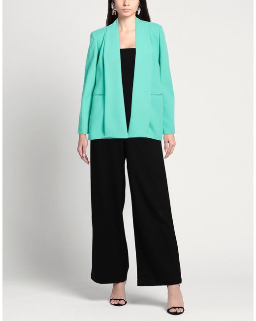 Rebel Queen Green Blazer Polyester