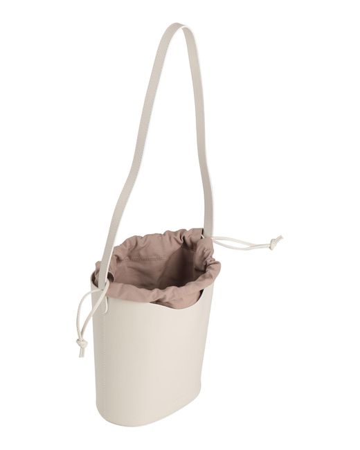 Il Bisonte White Shoulder Bag