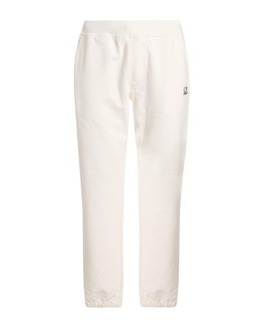 C P Company White Pants for men